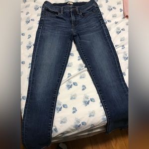 J crew women Skinny Leg  Jeans Low Waist size 24/26 True Color Is Pic 10.